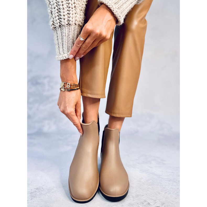 Galoșuri de damă Jodhpur Foxy Khaki bej 2