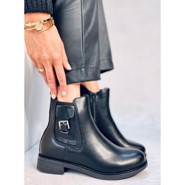 Cizme Chelsea de damă Boone Black negru 1