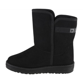 Big Star Cizme de zăpadă izolate pentru femei Star Big KK274618 Negru 3