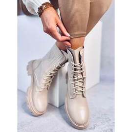 Lucrători cu căptușeală flexibilă Calling Beige bej 3