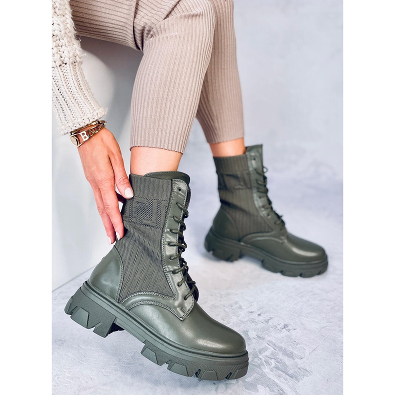 Lucrători cu o suprafață flexibilă Calling Green verde 2