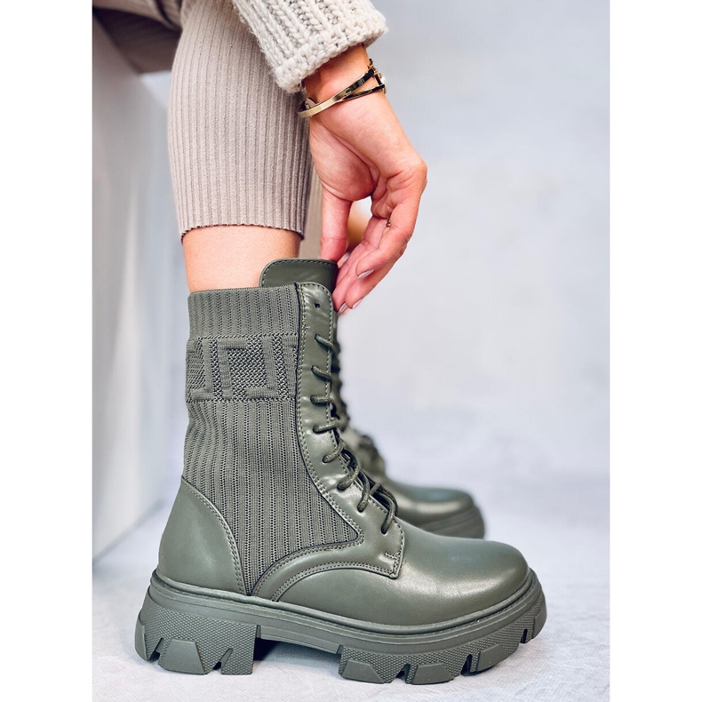 Lucrători cu o suprafață flexibilă Calling Green verde 1