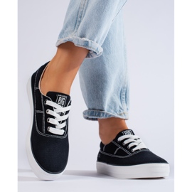 Tenisi Big Star KK274019 pentru damă negru 1
