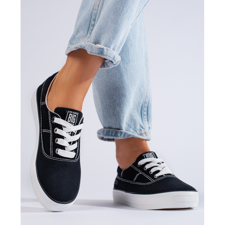 Tenisi Big Star KK274019 pentru damă negru 1