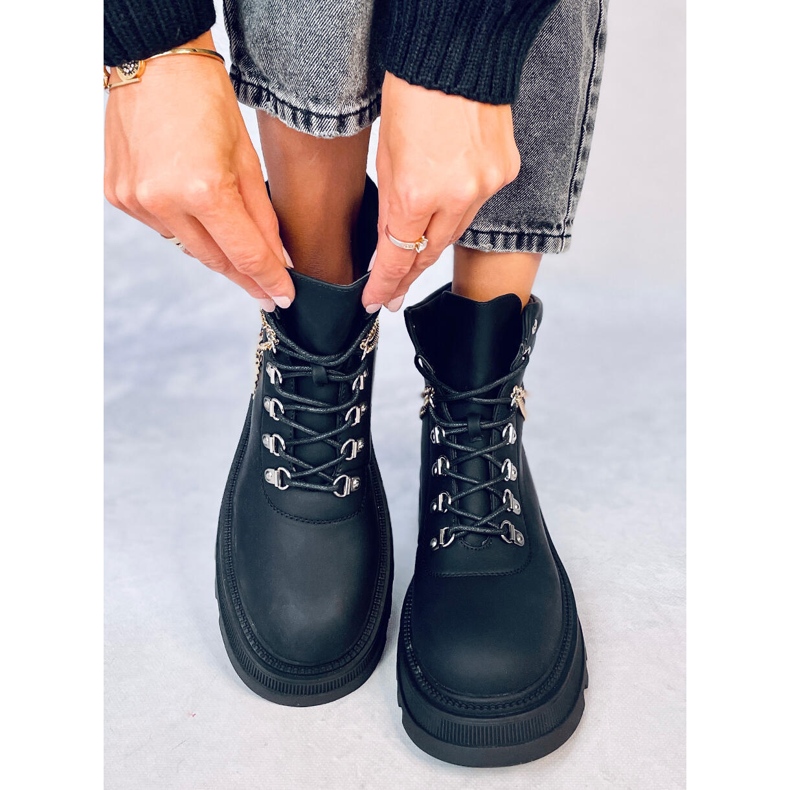 Cizme Hudson Black Trapper negru 1