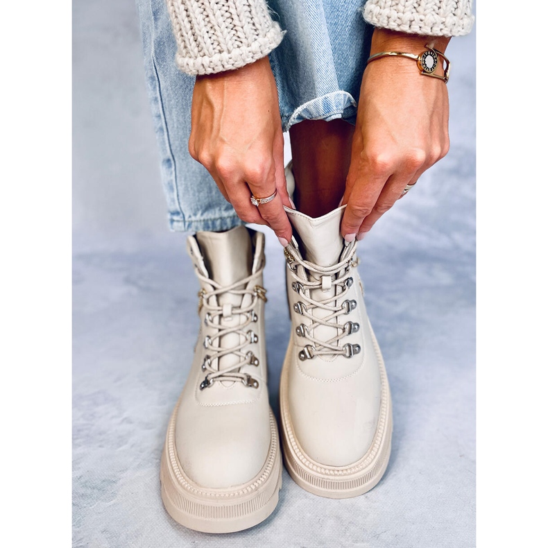 Cizme Hudson Beige Trapper bej 1 Cizme Hudson Beige Trapper bej 1
