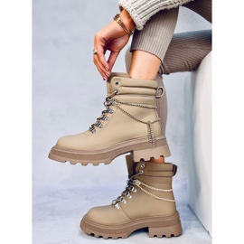 Cizme Hudson Caise Trapper bej 1