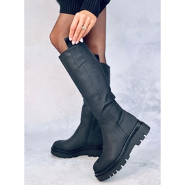 Cizme de călărie pentru femei Gibbs Black negru 2