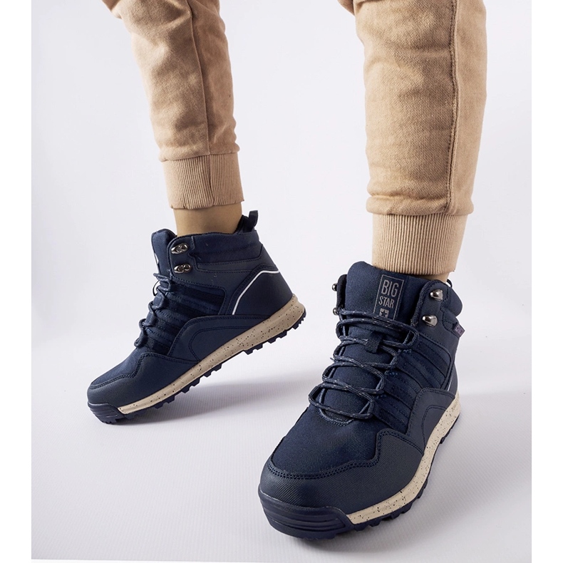 Blue Big Star KK274611 Cizme bleumarin albastru 1