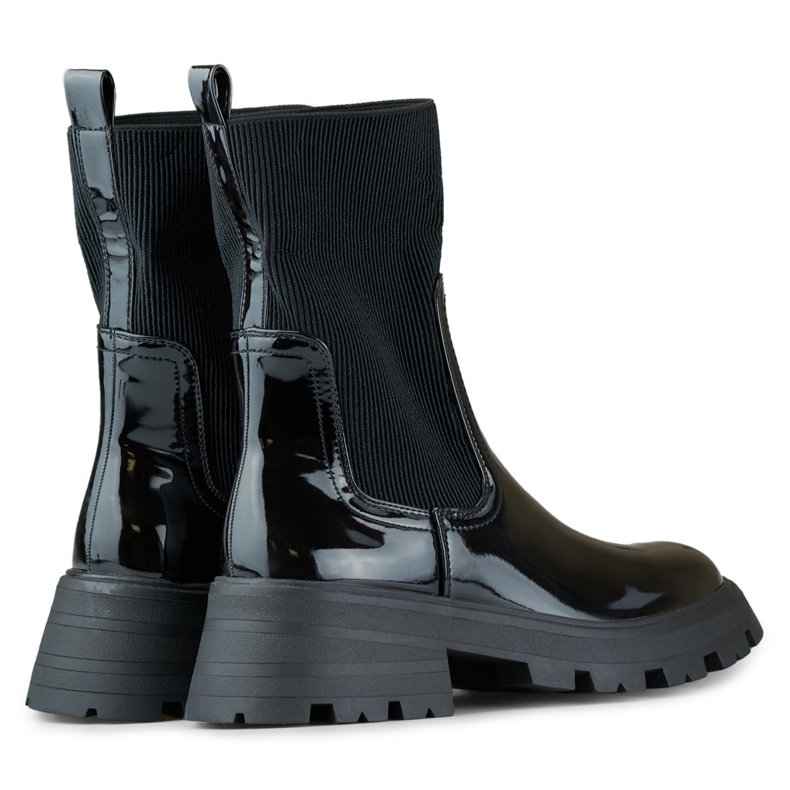 Pantofi negri pentru lucrători patentați, cu căptușeală flexibilă negru 1