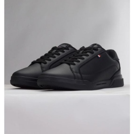 Pantofi Tommy Hilfiger Lo Cup Lth M FM0FM04827BDS negru 1