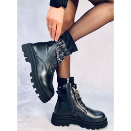 Cizme militare de Steve Black negru 2