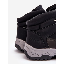 Incaltaminte de drumetie barbati Trappers Black Maraena negru 2