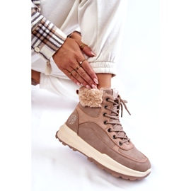 Cizme izolate pentru femei Lee Cooper LCJ-22-44-1363 roz 5