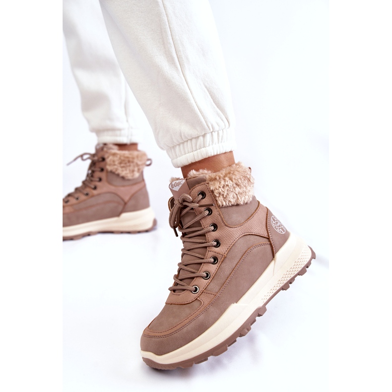 Cizme izolate pentru femei Lee Cooper LCJ-22-44-1363 roz 2