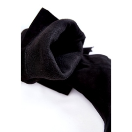 Lewski Shoes Cizme înalte de damă din piele intoarsa Lewski 2833 negru 3