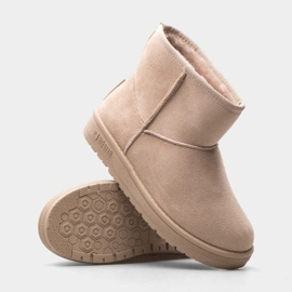 Pantofi Big Star W MM274160 bej 1