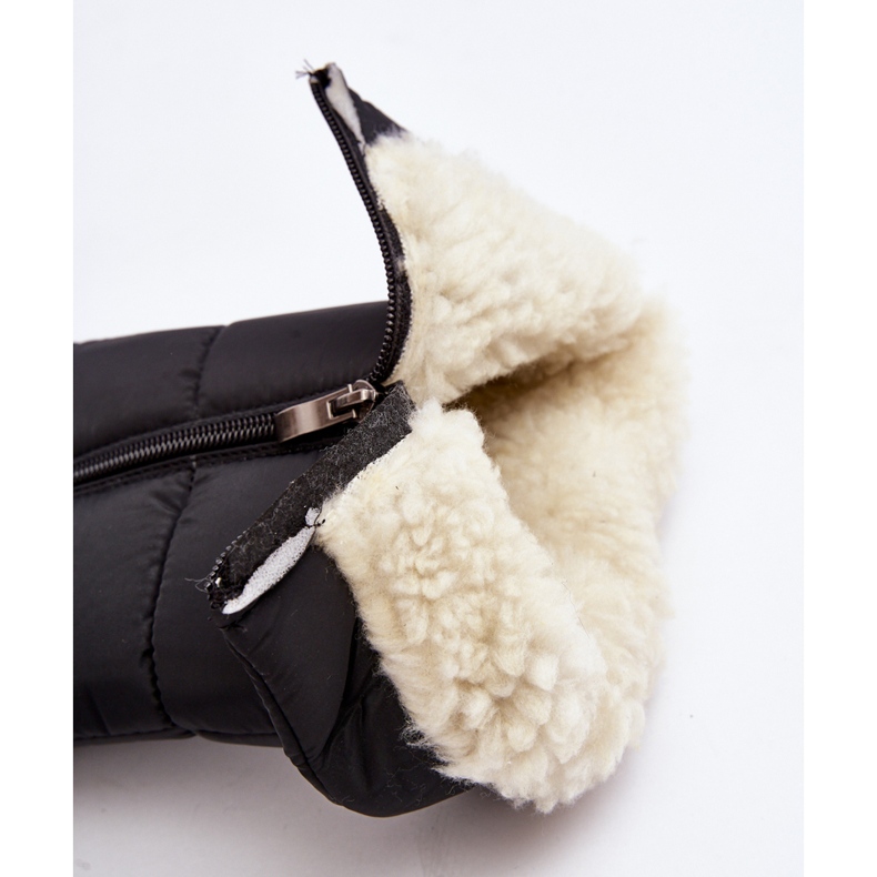 Cizme de zăpadă izolate pentru damă Progress PROGJ-22-136 Negru 2