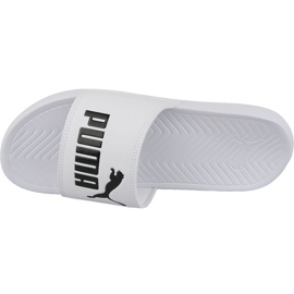 Puma Slipper Popcat U 360265-12 alb 2