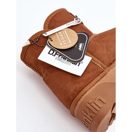 Cizme Vegane Impermeabile Platforma Zapada D.Franklin DFSH371004 Maro 2 Cizme Vegane Impermeabile Platforma Zapada D.Franklin DFSH371004 Maro 2