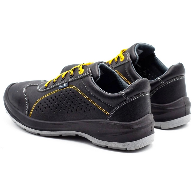 ŁUKPOL Pantofi de lucru pentru bărbați Techwork 1128P, negri negru 5