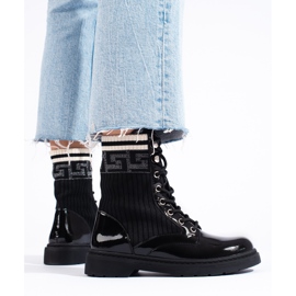 SHELOVET Doamnelor muncitoare negre negru 1