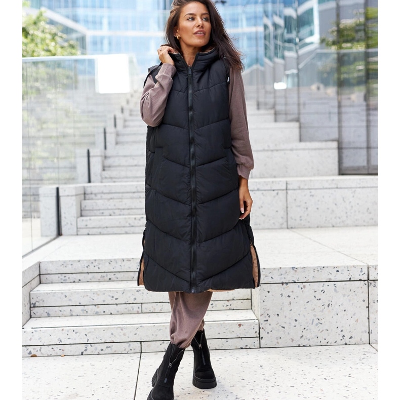 Botine izolate negre cu fermoar Azzurra negru 1