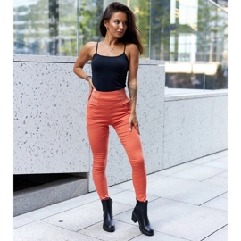 Botine clasice izolate negre Caio cu toc înalt negru 1