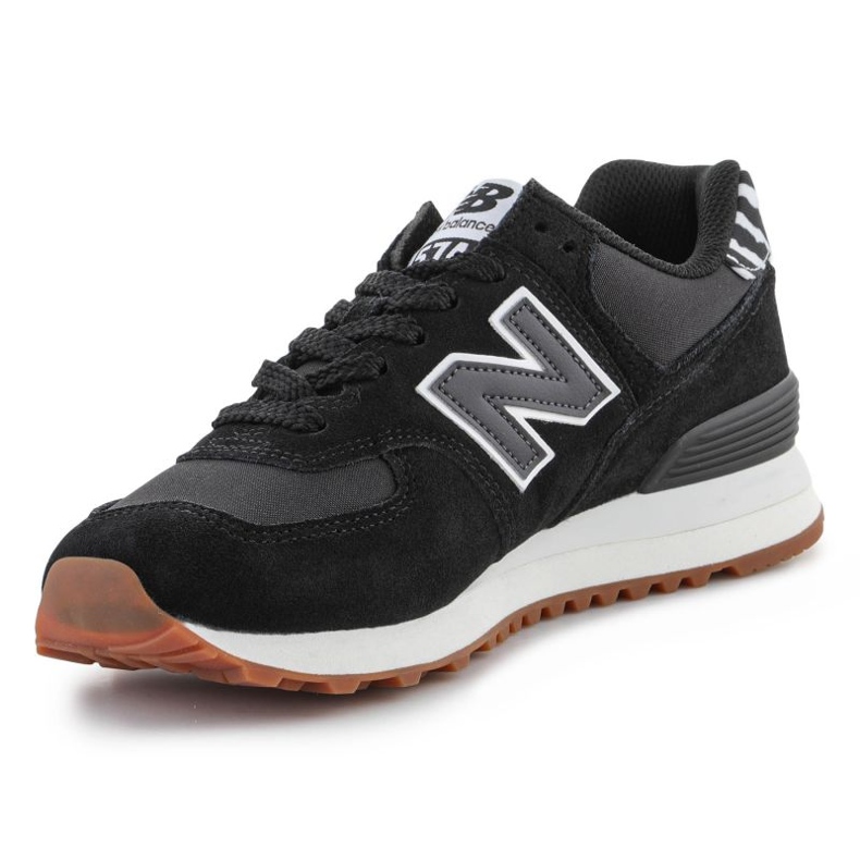 Pantofi sport pentru femei New Balance WL574XB2, negri negru 2