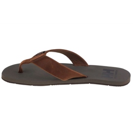 Sandale din piele Helly Hansen Seasand 2 M 11955-725 flip-flops maro 1