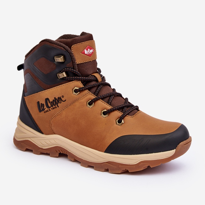 Pantofi de drumeție pentru bărbați Lee Cooper Trappers LCJ-23-01-2046M Camel maro 1