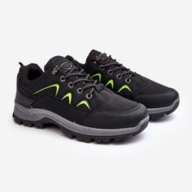 Pantofi sport trekking pentru bărbați negri negru 1 Pantofi sport trekking pentru bărbați negri negru 1