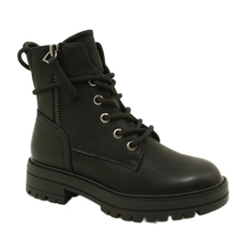 Miss 235-4226 Cizme pentru femei izolate cu blană izolată negru 1