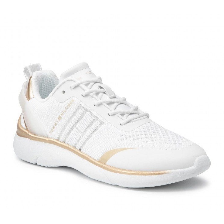 Tommy Hilfiger Knitted Light Sneaker W FW0FW05791-YBR alb 1 Tommy Hilfiger Knitted Light Sneaker W FW0FW05791-YBR alb 1