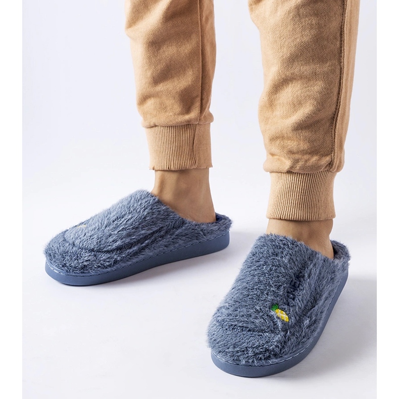 Papuci Collinsville bleumarin albastru 1