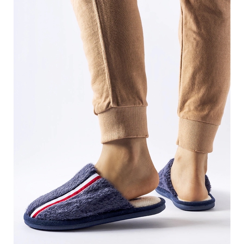 Papuci bleumarin albastru 1