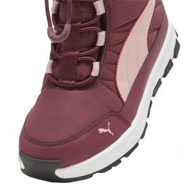 Pantofi Puma Evolve Boot Jr 392644 04 roșu 1