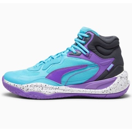 Pantofi Puma Playmaker Pro Mid M 377902-09 albastru 1