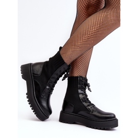 Botine Muncitoare De Dama Cu Siret Negru Dedinva 5