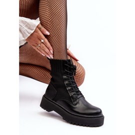 Botine Muncitoare De Dama Cu Siret Negru Dedinva 2