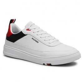 Pantofi Tommy Hilfiger Modern Cupsole Leather M FM0FM03427-0GY alb 1