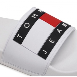 Tommy Hilfiger Slapi Tommy Jeans Flag Pool Slide W EN0EN01378-YBR alb 6