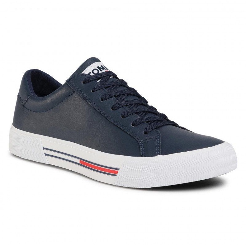 Tommy Hilfiger Pantofi Tommy Jeans Essential Leather M EM0EM00567-C87 albastru 1