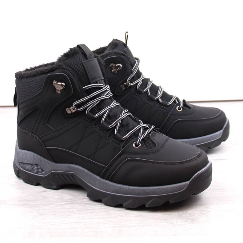 Pantofi VanHorn M PY16068 negru 2