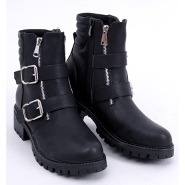 Cizme militare Terry Black negru 1