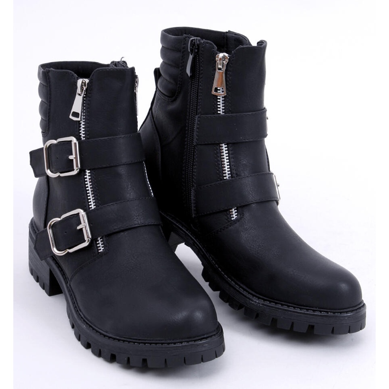 Cizme militare Terry Black negru 1