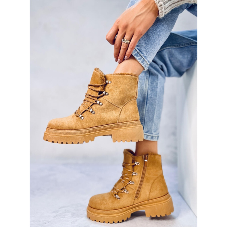 Cizma Winton Camel Trapper maro 2