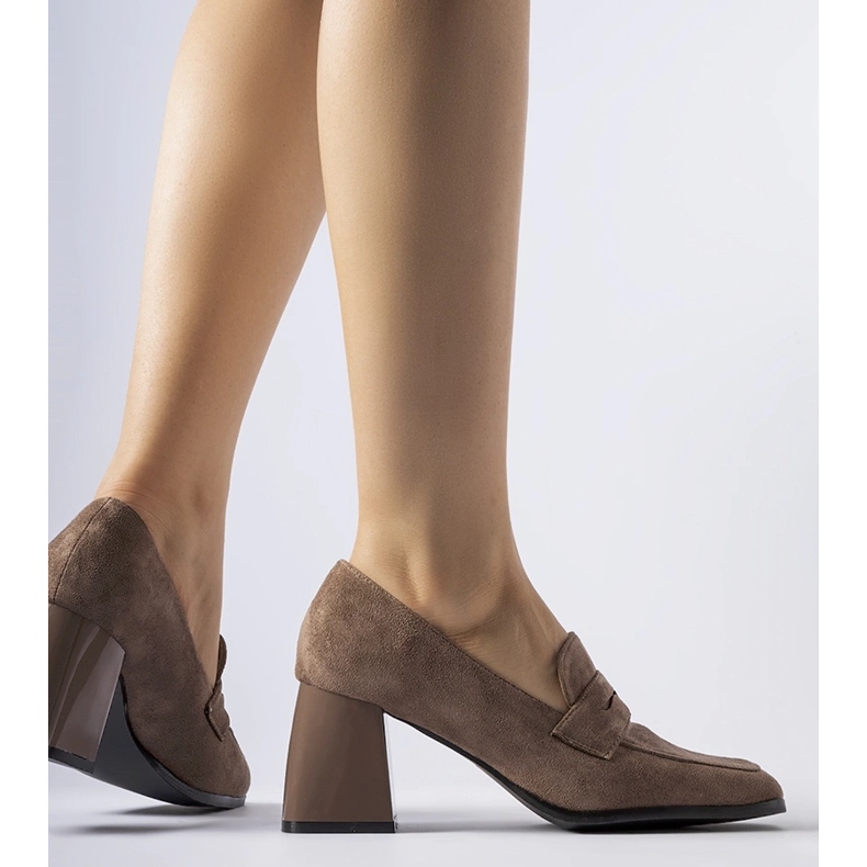 Pompe maro cu toc Mill patent 1