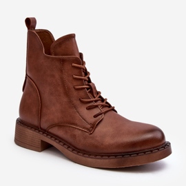 Cizme plate de damă clasice Ballisa maro 2 Cizme plate de damă clasice Ballisa maro 2