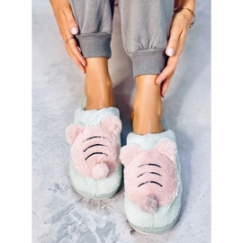 Papuci dama Pearl Mint verde 1